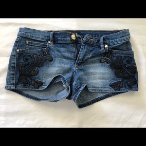 Juicy Couture Jean Shorts, Size: 27